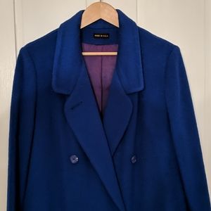 Vintage wool full length coat